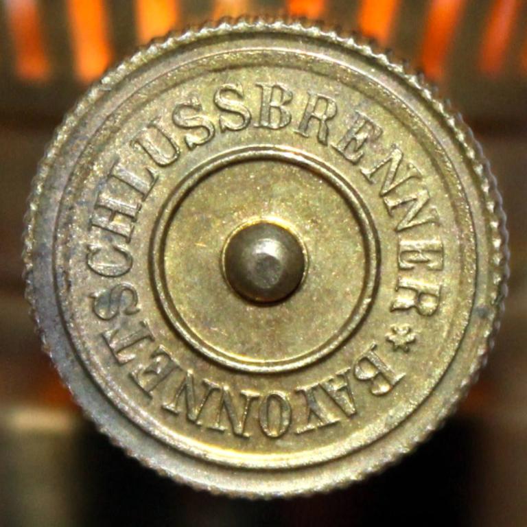 Säulenlampe aus Messing