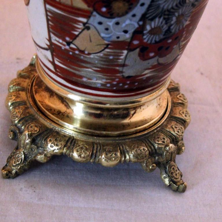 Petrollampe Satsuma-Vase, Tischlampe