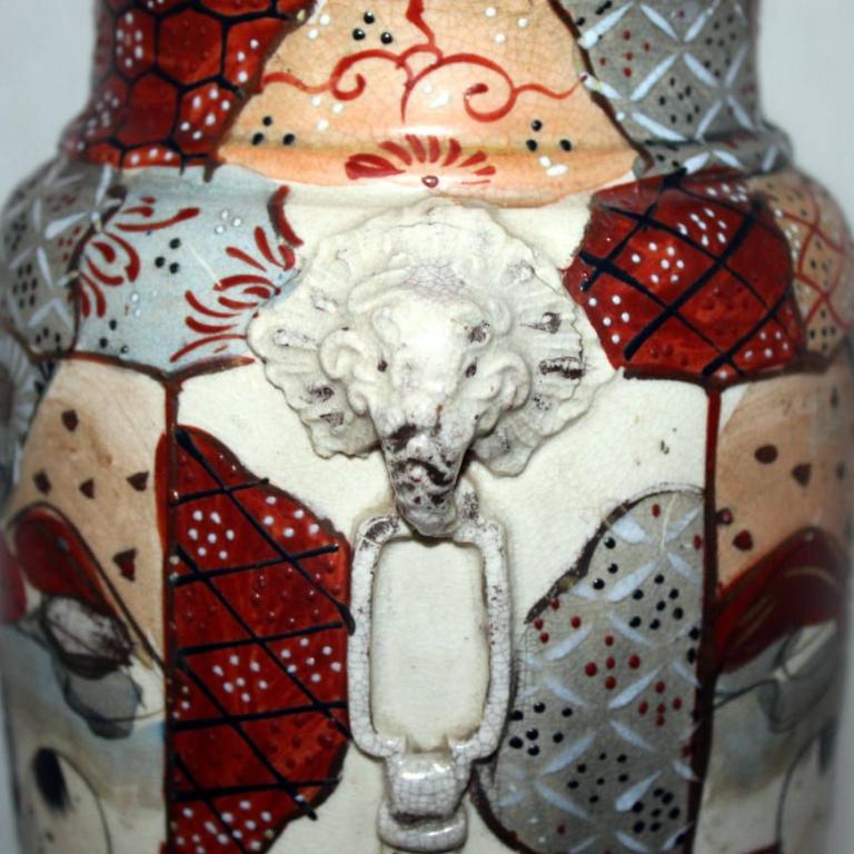 Petrollampe Satsuma-Vase, Tischlampe