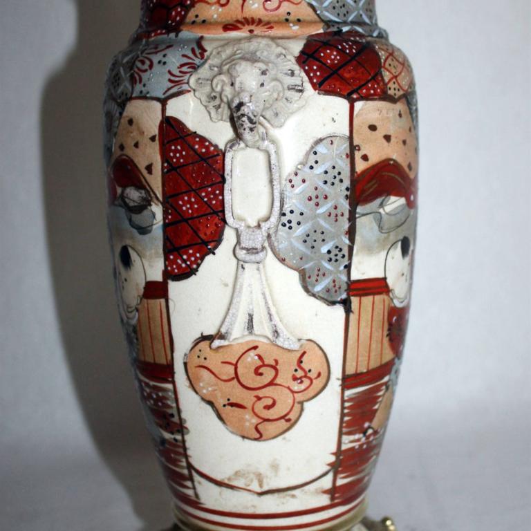 Petrollampe Satsuma-Vase, Tischlampe