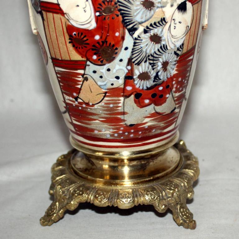 Petrollampe Satsuma-Vase, Tischlampe