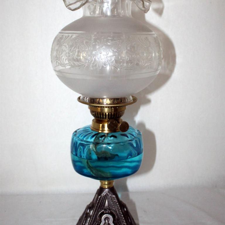 Duplexlampe antik