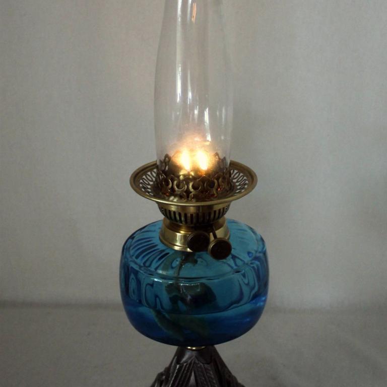 Duplexlampe antik